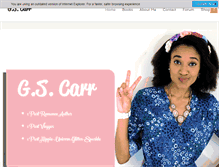 Tablet Screenshot of gscarr.com